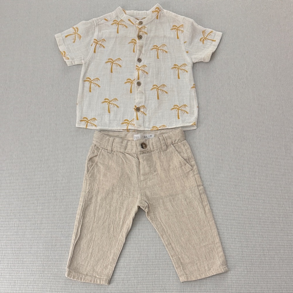 Zara Linen Outfit